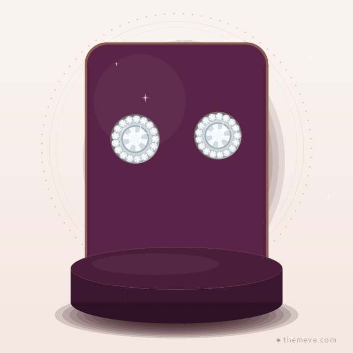 Solitaire Diamond Studs