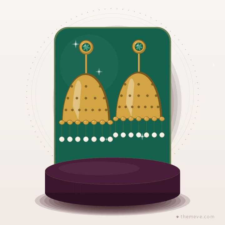 Pearl Drop Jhumka